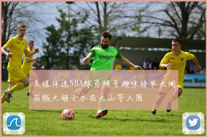美媒评选NBA球员绰号趣味榜单大闸窃贼大胡子水花大山等入围